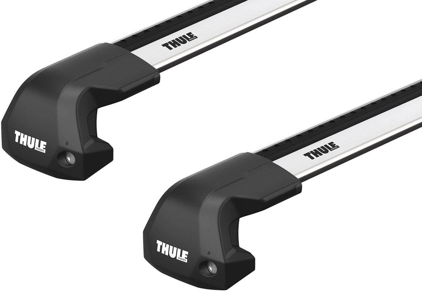Багажник в штатные места на рейлинге Thule Wingbar Edge для Acura MDX (mkIII) 2014-2020; Honda Pilot (mkIII) 2016→ (TH 7215-7215-7206-6111)