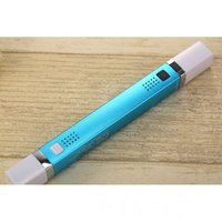 3д ручка MyRiwell 3 RP100C Light Blue + 30 м пластика + трафареты