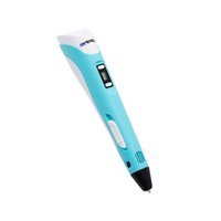 3д ручка MyRiwell 2 RP100B Blue + 30 м пластика + трафареты