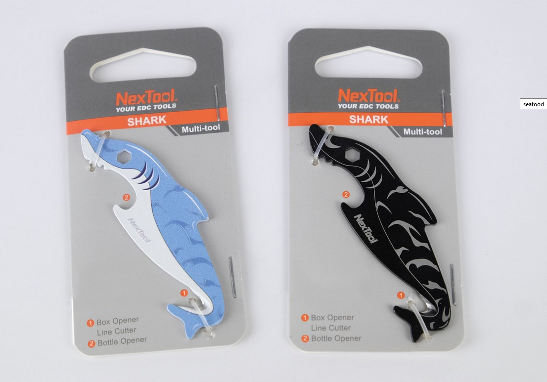 Мини-Мультитул NexTool EDC box cutter Shark KT5521Black