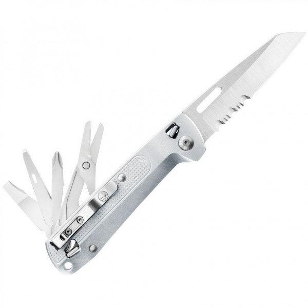 832663 Нож-мультитул Leatherman Free K4x, silver