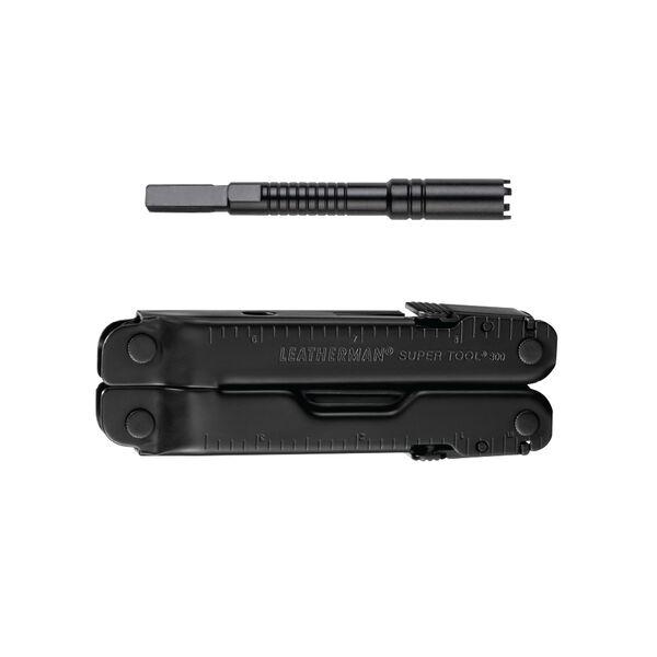 832758 Мультиинструмент LEATHERMAN Super Tool 300M BLACK, чехол MOLLE (черн), картонная коробка