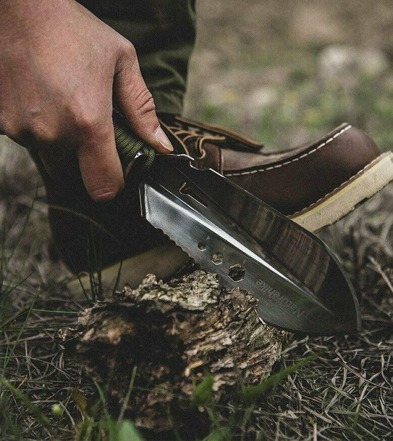 Лопата многофункциональная Naturehike NH20GJ001, паракорд / нержавеющая сталь