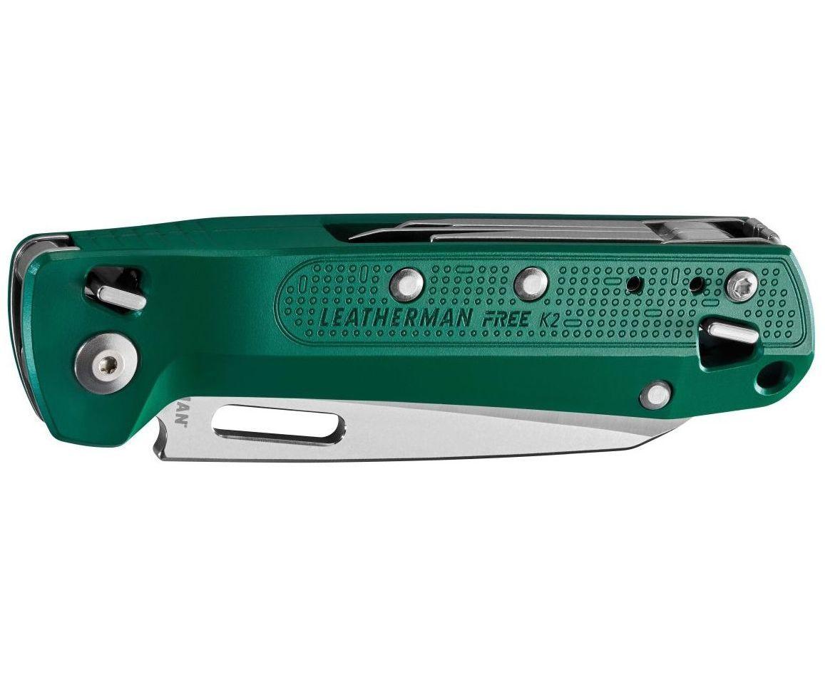 Нож-мультитул Leatherman Free K2 Evergreen