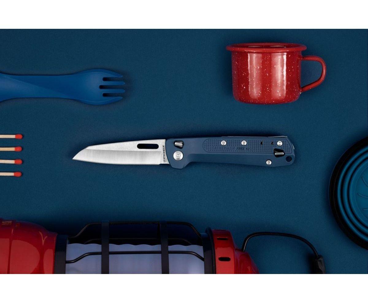 Нож-мультитул Leatherman Free K2 Navy