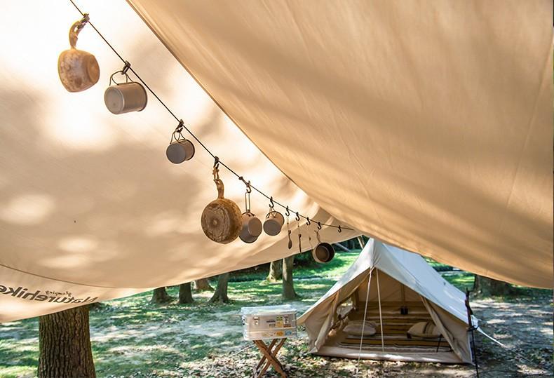 Бечевка Naturehike NH19PJ040 430мм, темно-серый