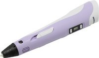 3д ручка MyRiwell 2 RP100B Purple + 30 м пластика + трафареты