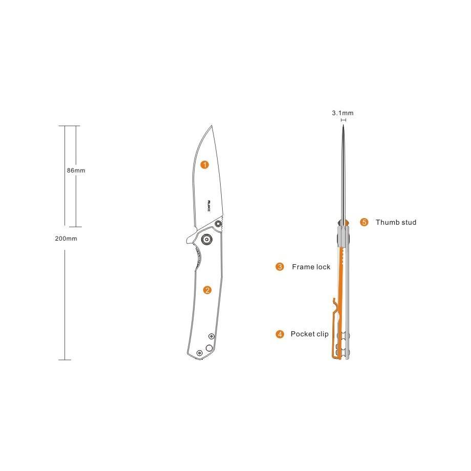 Нож складной Ruike P801-SF