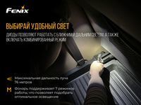 Фонарь налобный Fenix HL18R черный