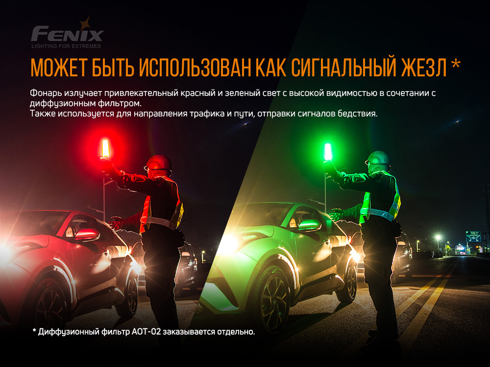 Фонарь ручной Fenix TK26R