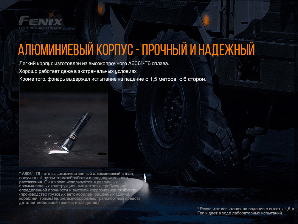 Фонарь ручной Fenix TK26R
