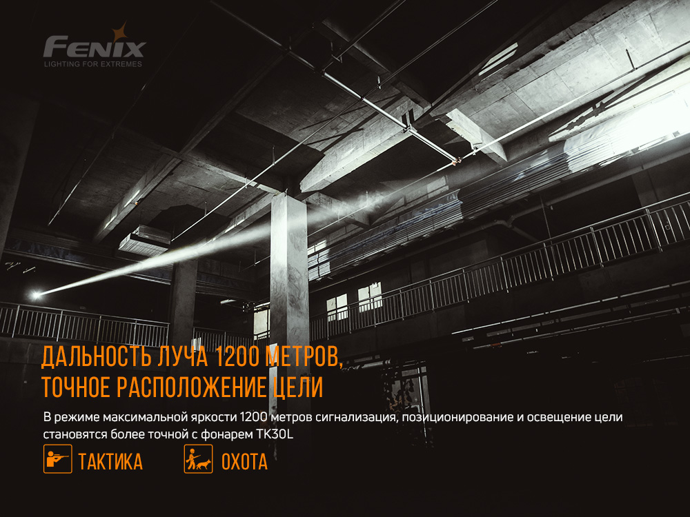 Фонарь ручной лазерный Fenix TK30 Laser TK30L