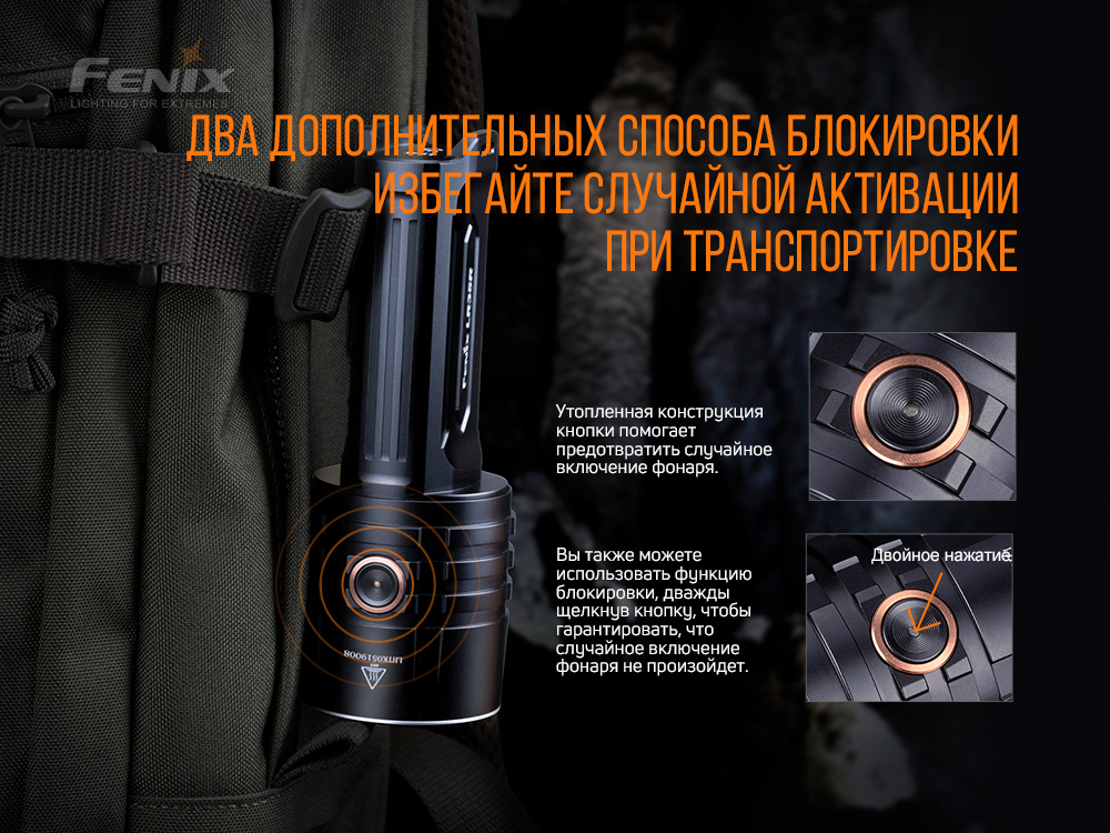 Фонарь ручной Fenix LR35R