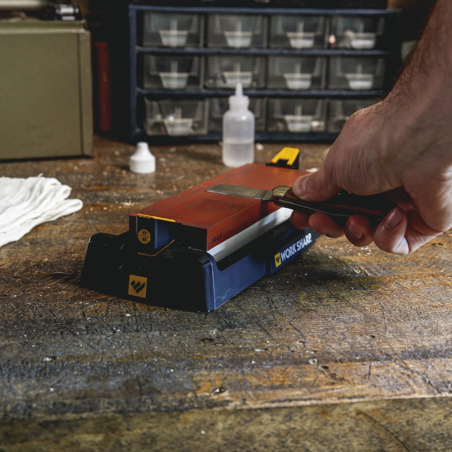 Work Sharp Точилка механическая Benchtop Whetstone Sharpener WSBCHWHT-I
