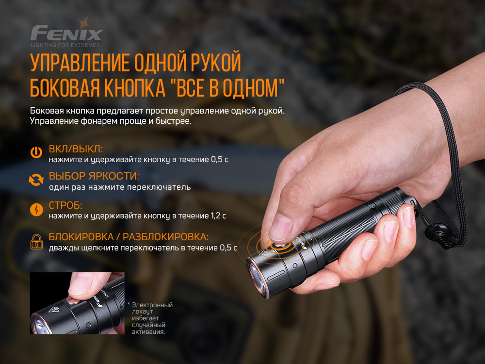 Фонарь ручной Fenix E28R