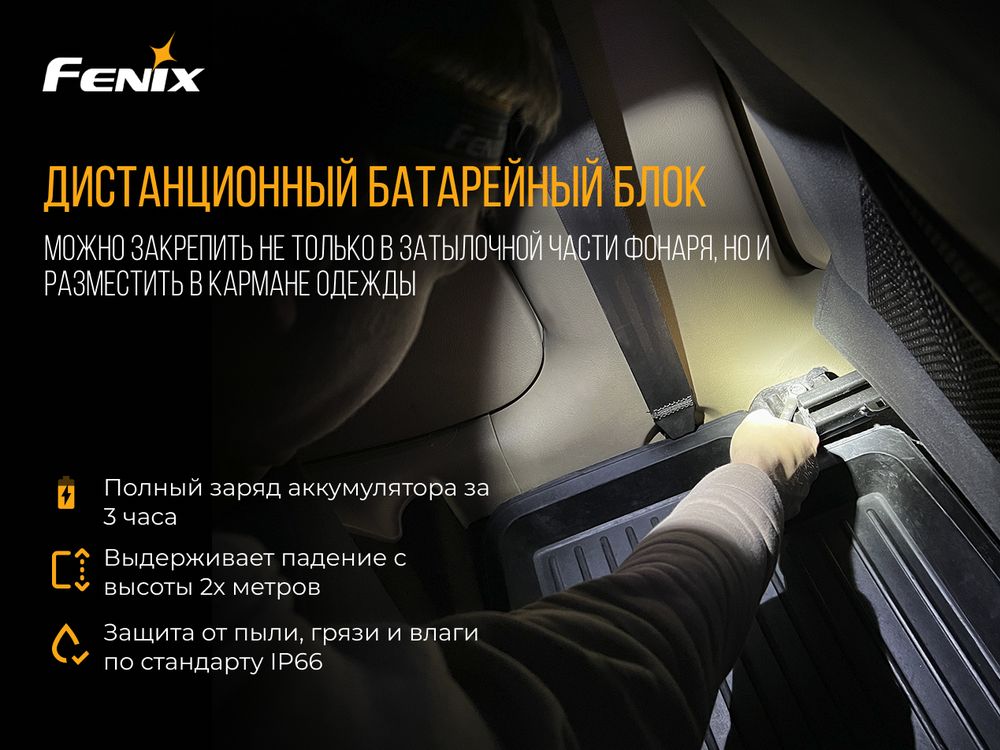 Фонарь налобный Fenix HP16R