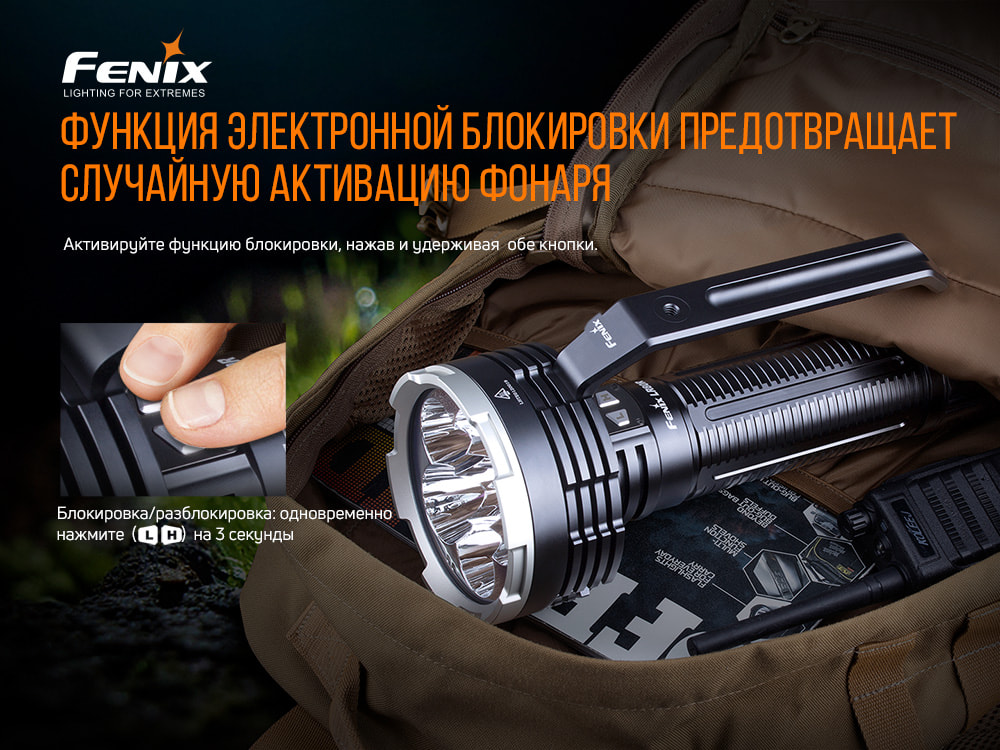 Фонарь ручной Fenix LR80R