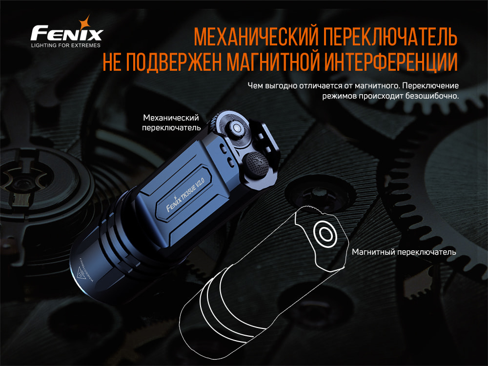 Фонарь ручной Fenix TK35UE V2.0 TK35UEV20