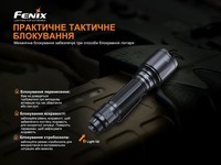 Фонарь ручной Fenix TK22TAC