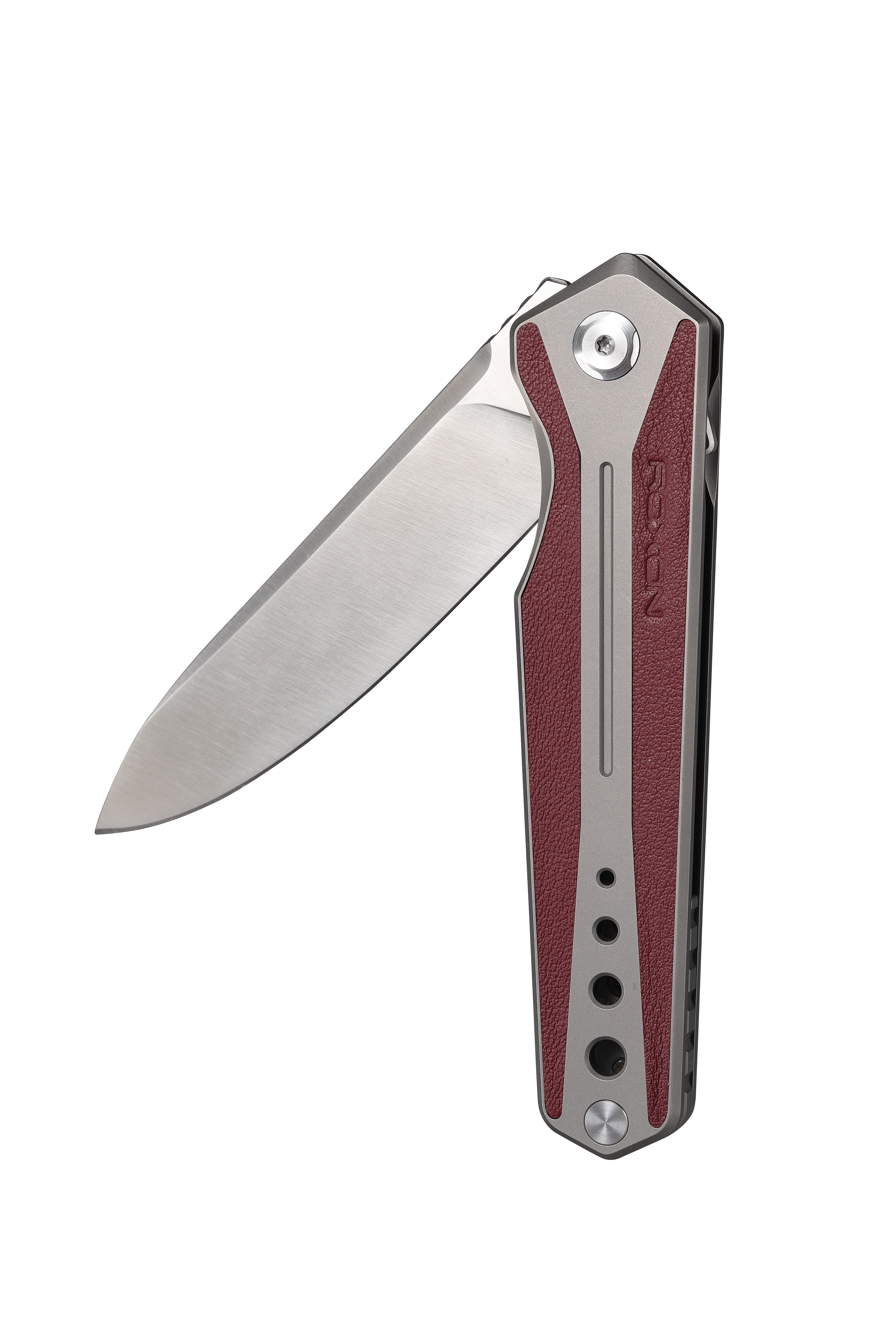 Нож складной Roxon K1 лезвие D2, бордовый