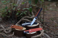 Нож складной Roxon K3 лезвие 12C27, белый