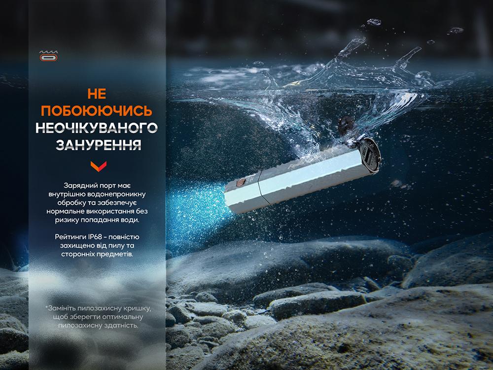 Фонарь ручной Fenix E-CP черный E-CPblack