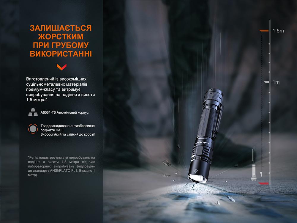 Фонарь тактический Fenix PD36R Pro RED PD36RPRORED