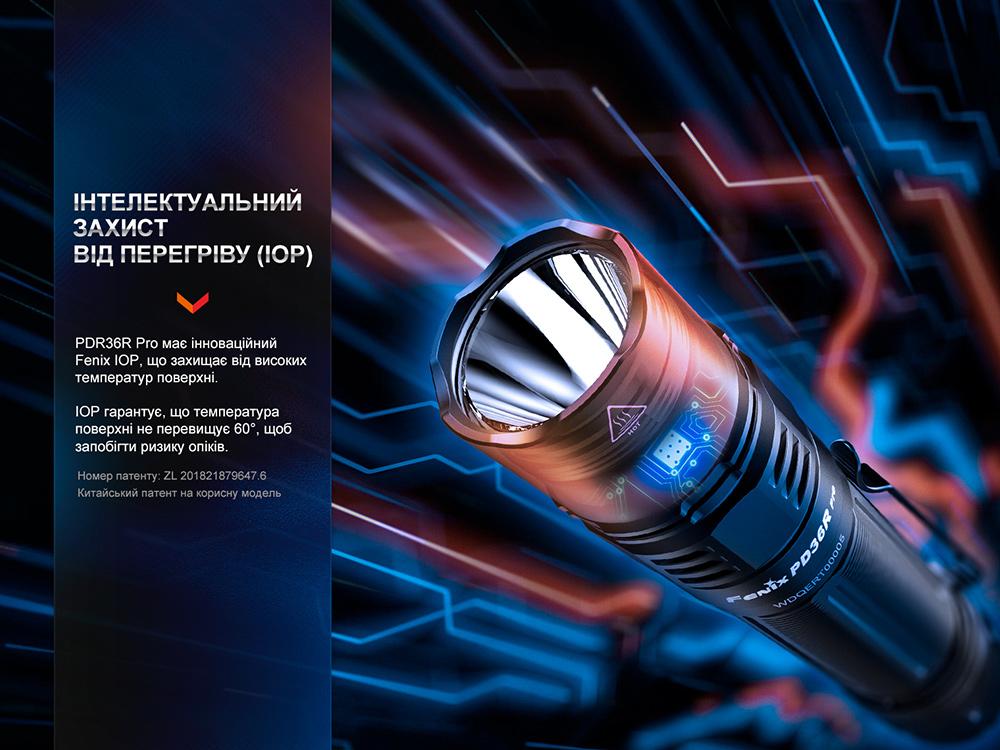 Фонарь тактический Fenix PD36R Pro RED PD36RPRORED