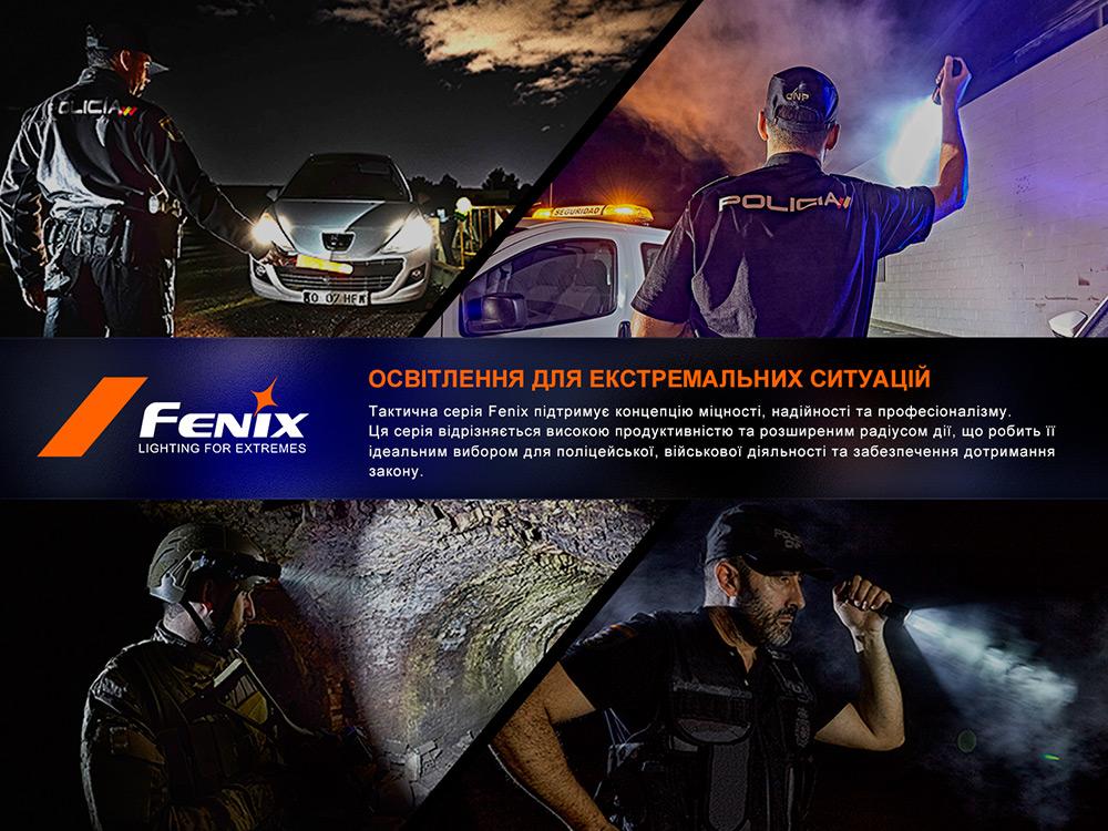 Фонарь тактический Fenix PD36R Pro RED PD36RPRORED