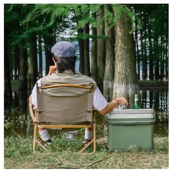 Туристический холодильник зеленый NH20SJ021, 13 л