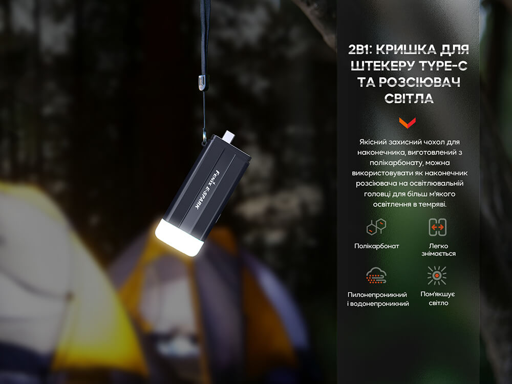 Комплект из двух фонарей Fenix E-SPARK