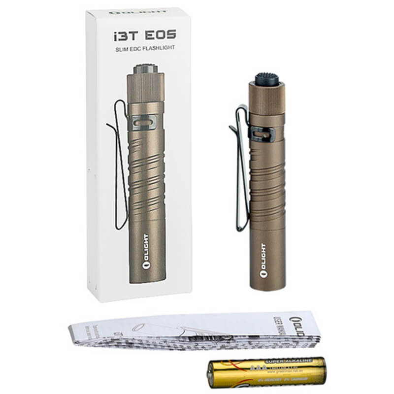 Фонарь Olight I3T EOS Desert Tan