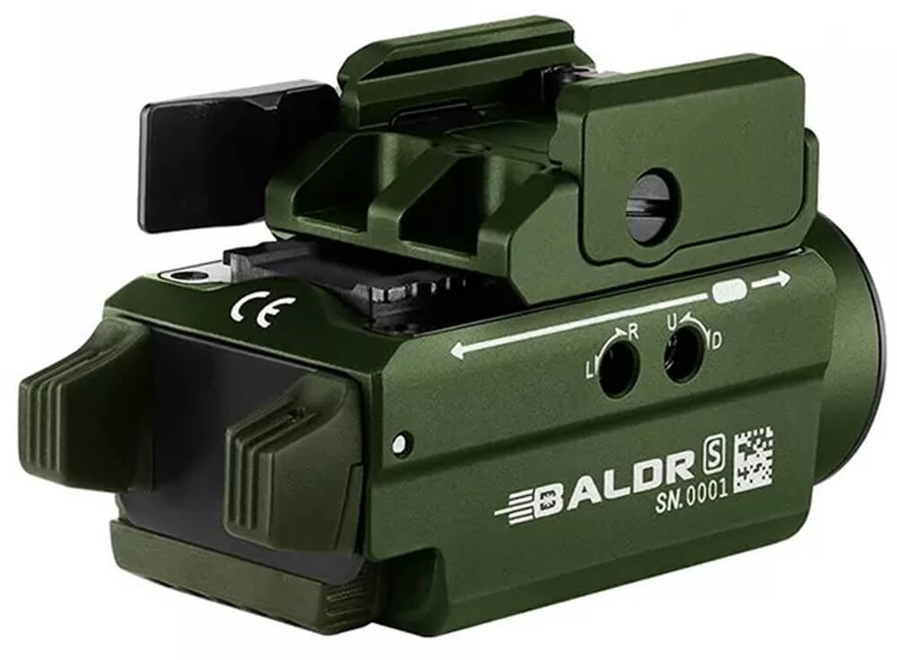 Фонарь Olight Baldr S green laser OD Green