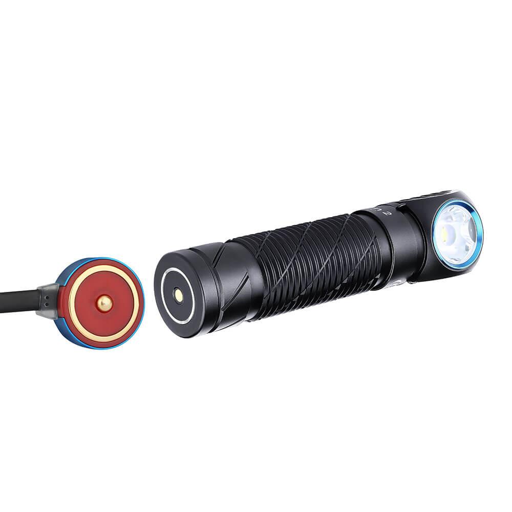 Фонарь Olight Perun 2 Black (Cree XH-P 50 CW, 2500 люмен)
