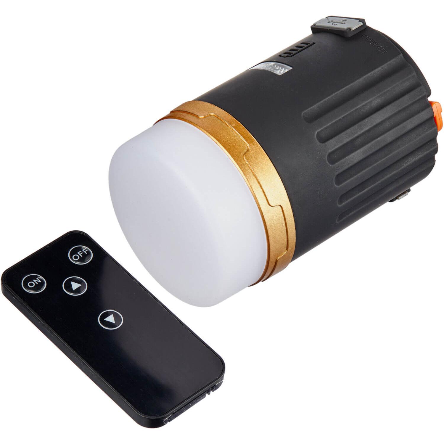 Фонарь кемпинговый Skif Outdoor Light Drop Max Black/Orange с пультом YD-29 (240 лм)