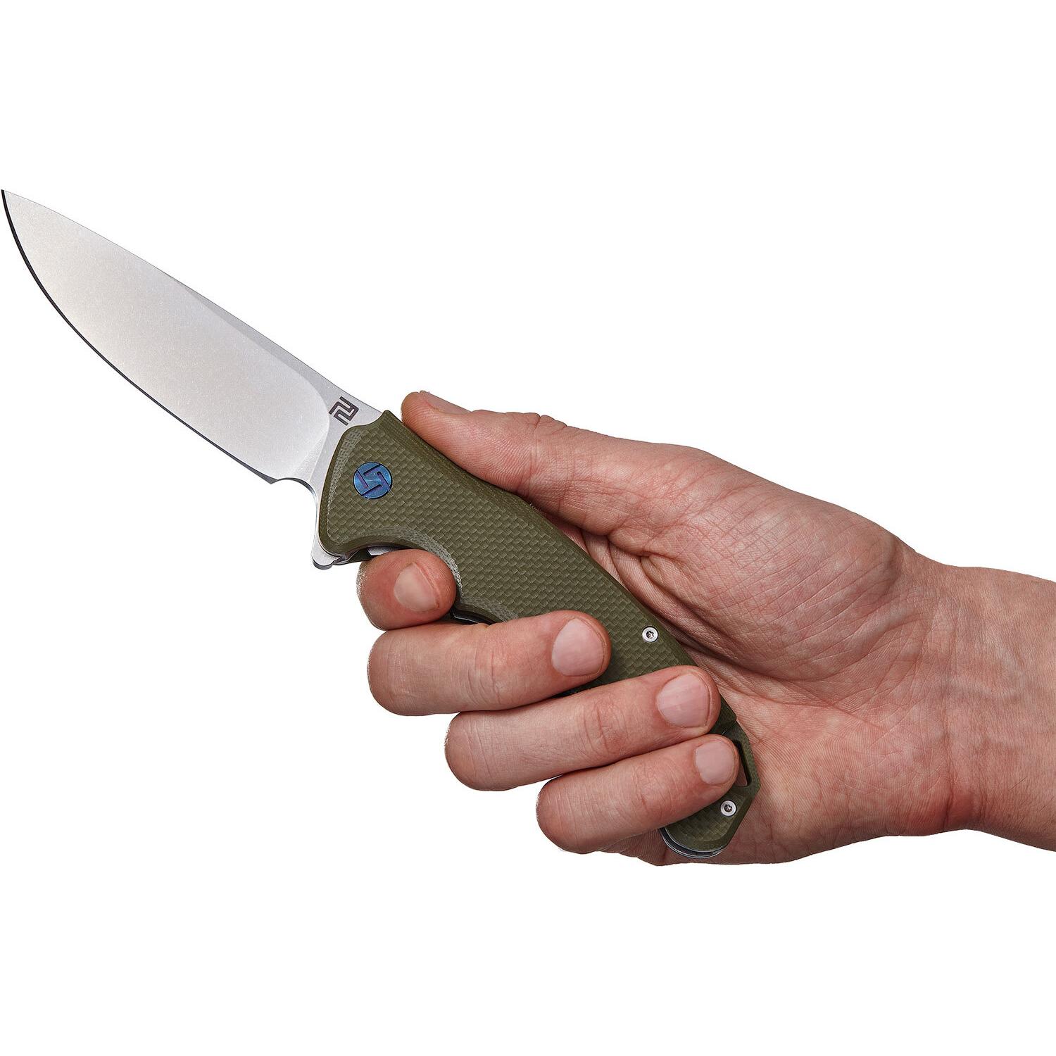 Нож Artisan Tradition SW G10 Olive 1702P-GN 2798.01.11