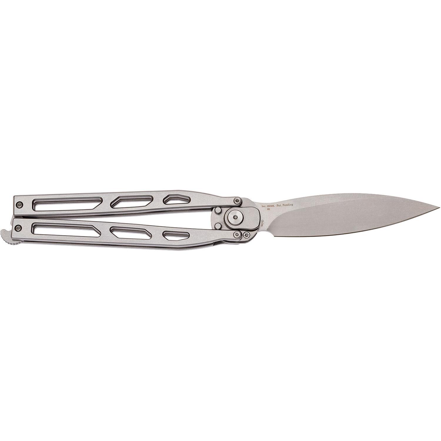 Нож Artisan Kinetic Balisong Silver 1823PL-ST 2798.02.06