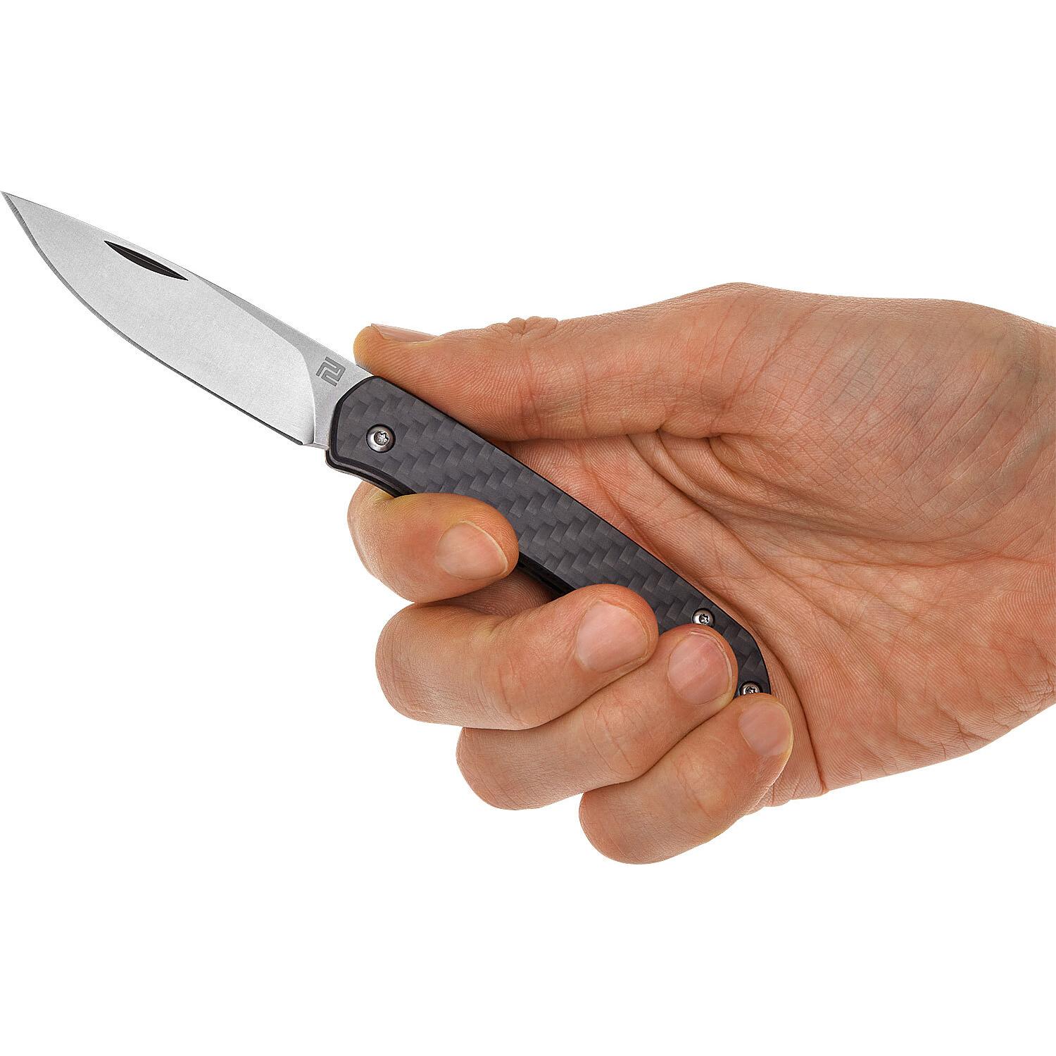 Нож Artisan Biome CF Black 1840P-CF 2798.02.79