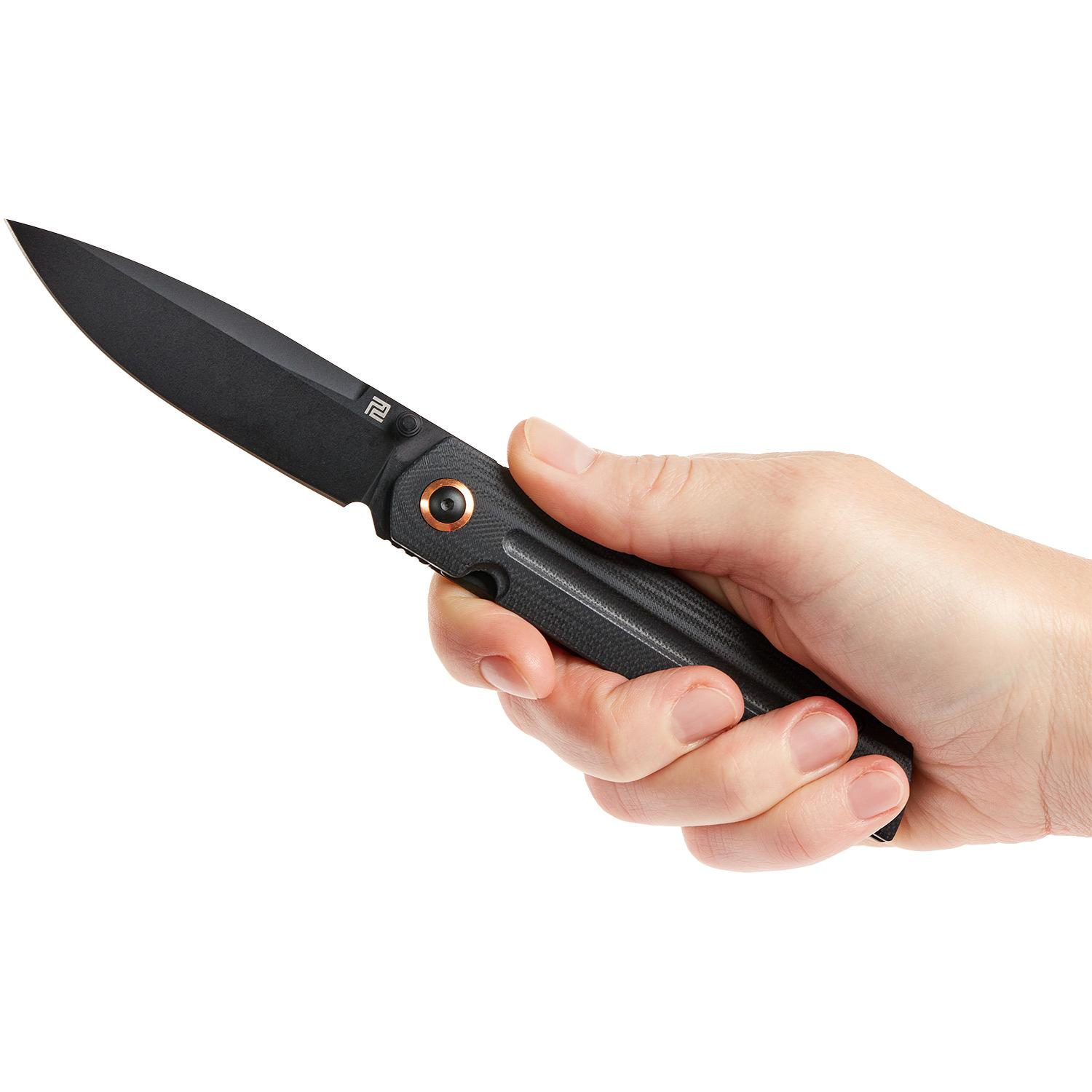 Нож Artisan Sirius Black 1849P-BBK 2798.03.07