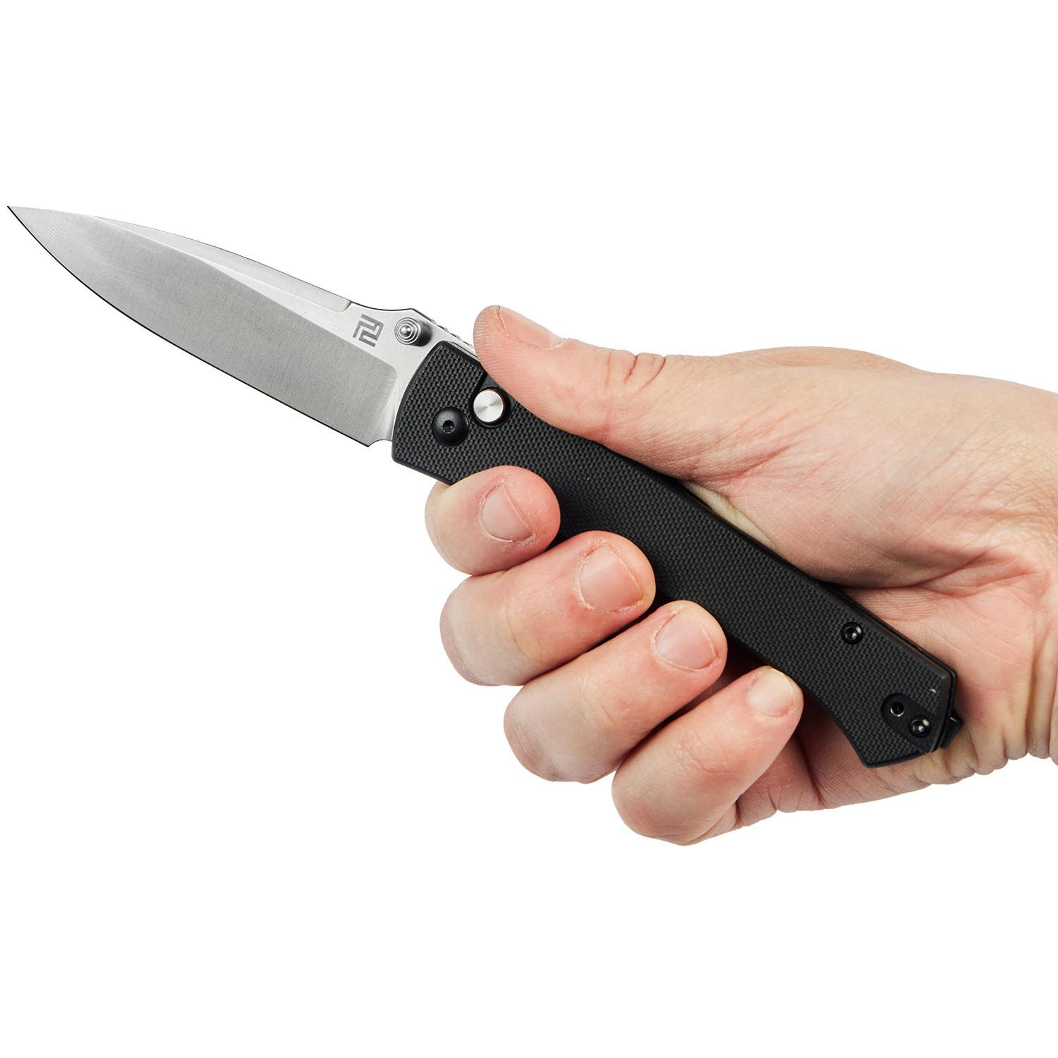 Нож Artisan Andromeda Black 1856P-BK 2798.03.19