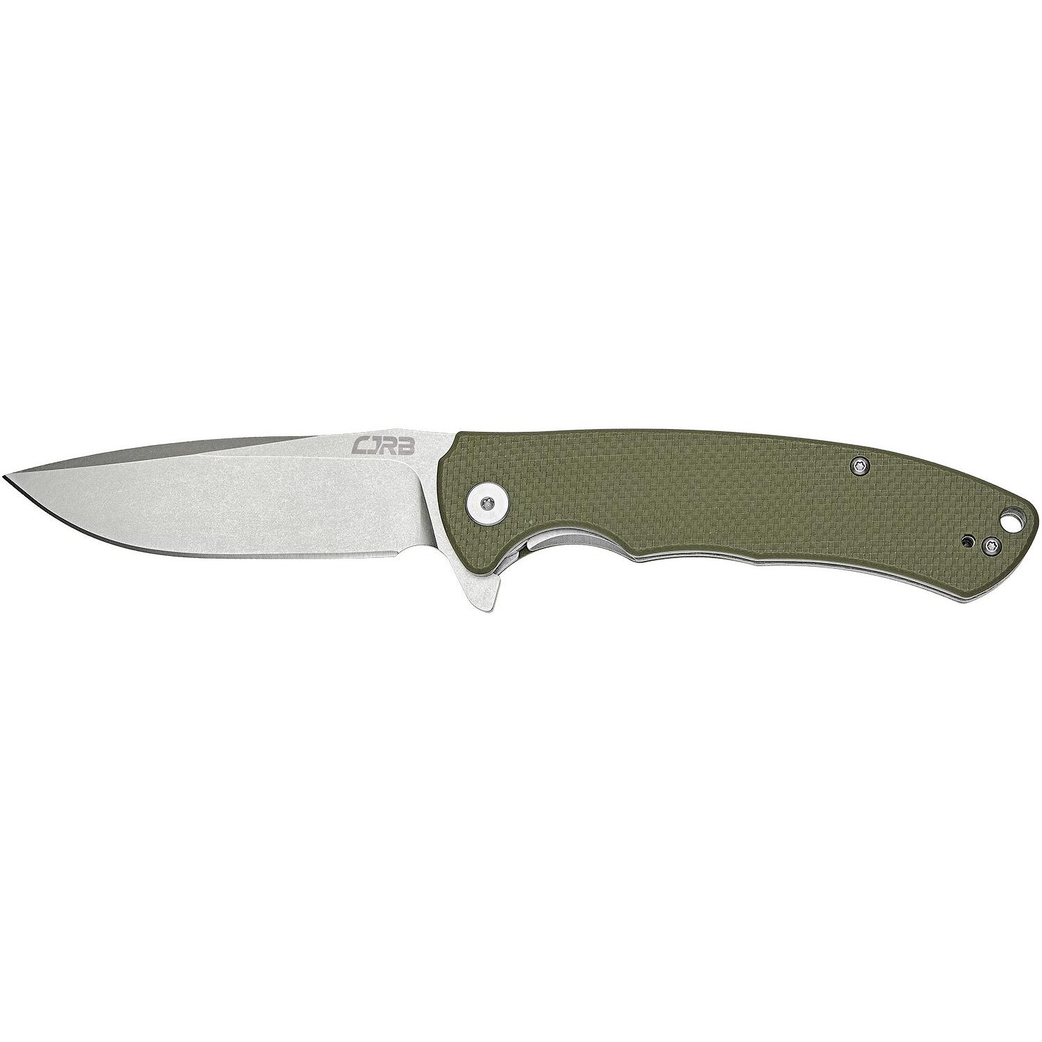 Нож CJRB Taiga G10 Green J1903-GNF 2798.02.38