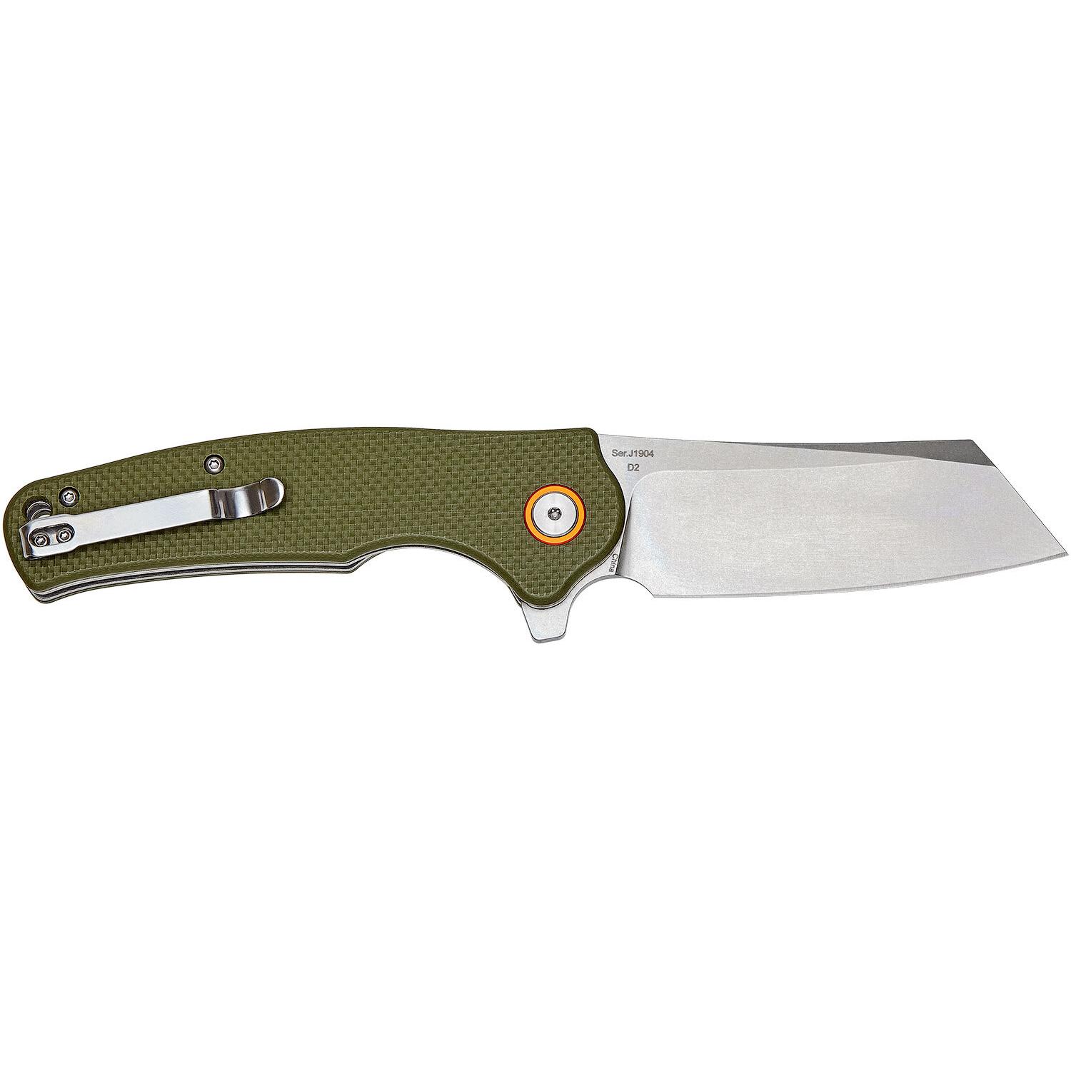 Нож CJRB G10 Crag Green J1904-GNF 2798.02.42