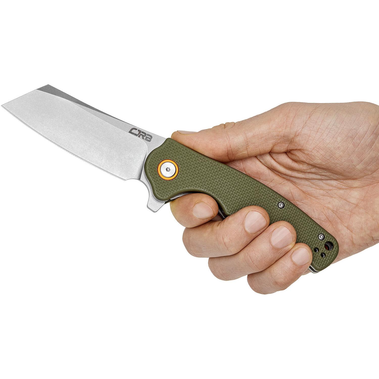 Нож CJRB G10 Crag Green J1904-GNF 2798.02.42