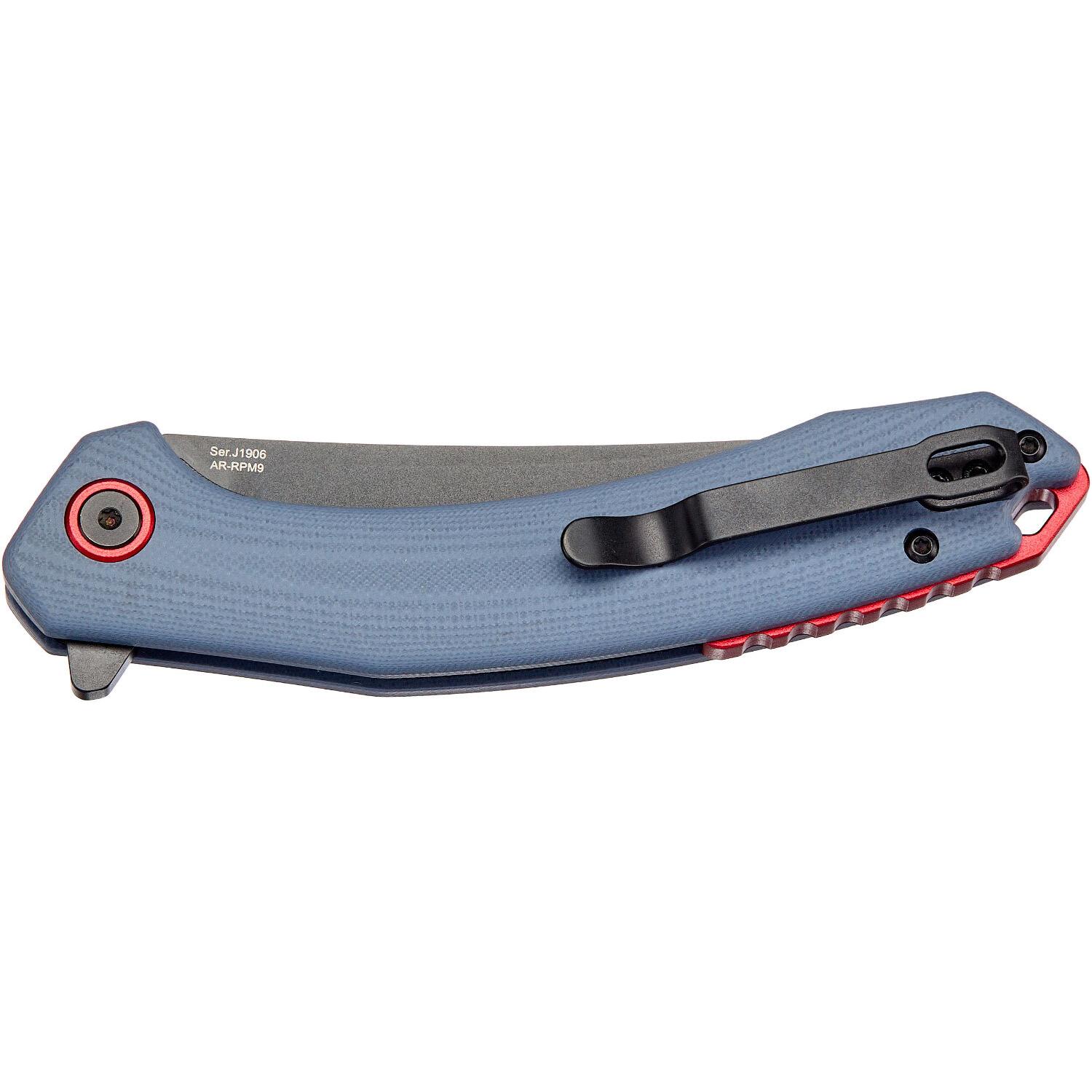Нож CJRB Gobi Black Blade Gray blue J1906-BGY 2798.03.00