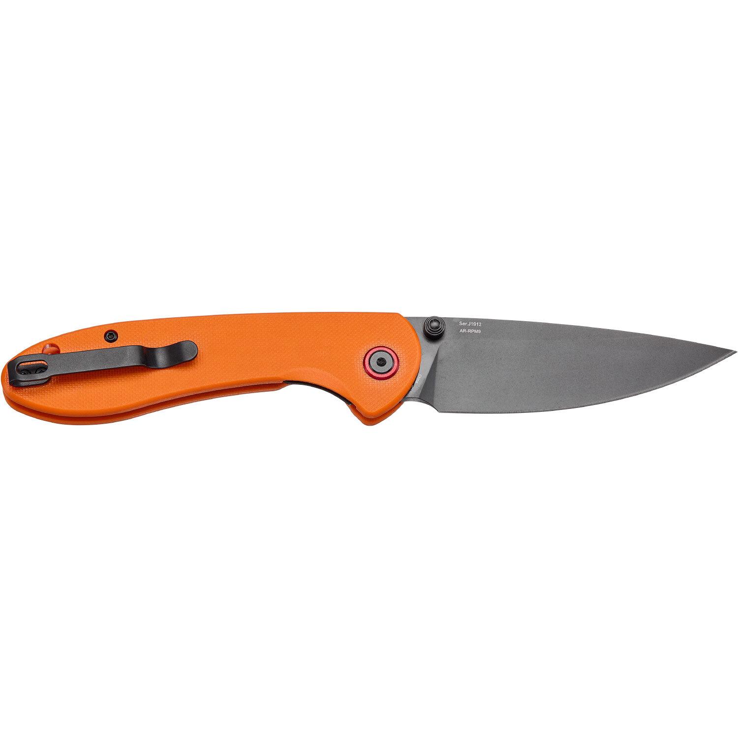 Нож CJRB Feldspar Black Blade Orange J1912-BOEF 2798.03.02