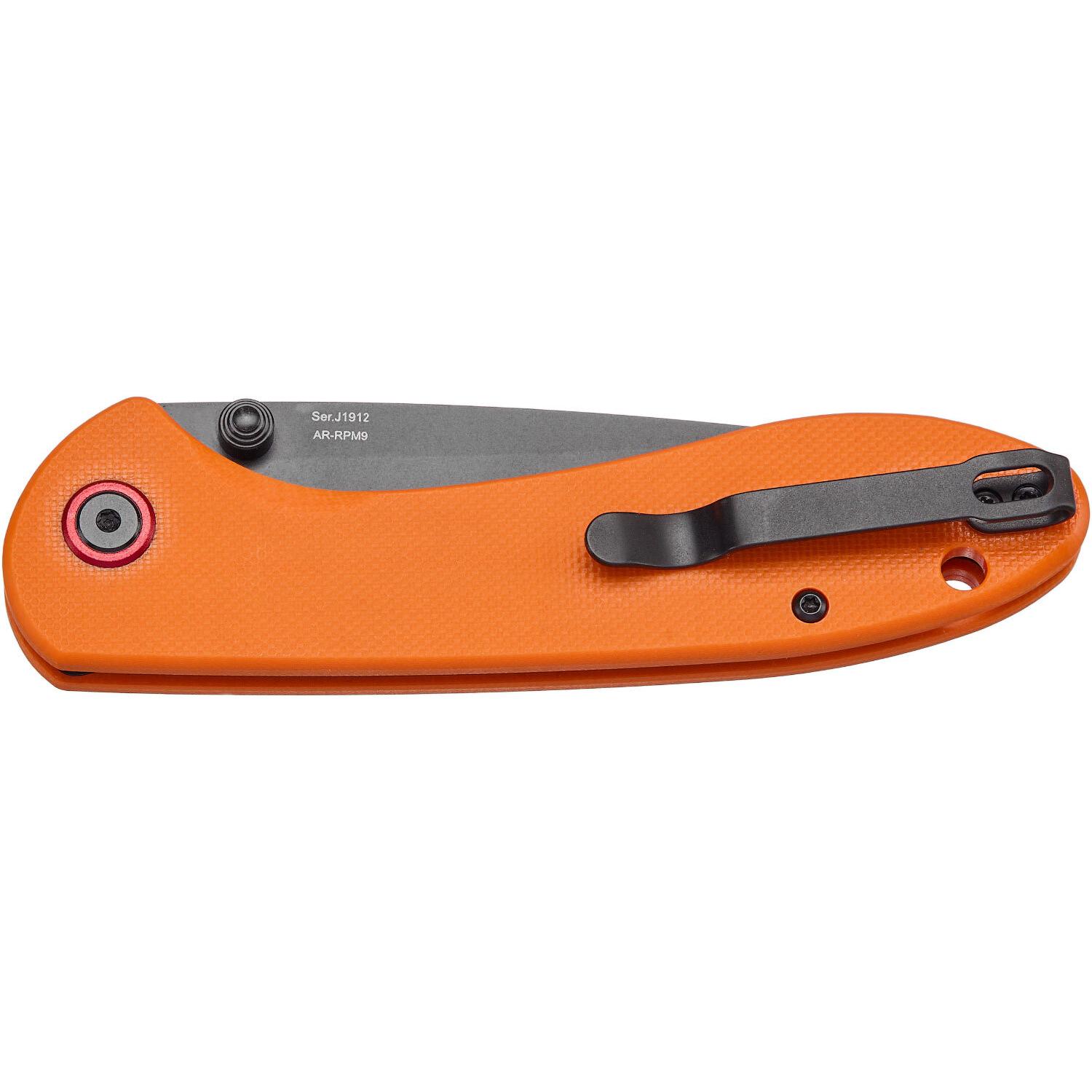 Нож CJRB Feldspar Black Blade Orange J1912-BOEF 2798.03.02
