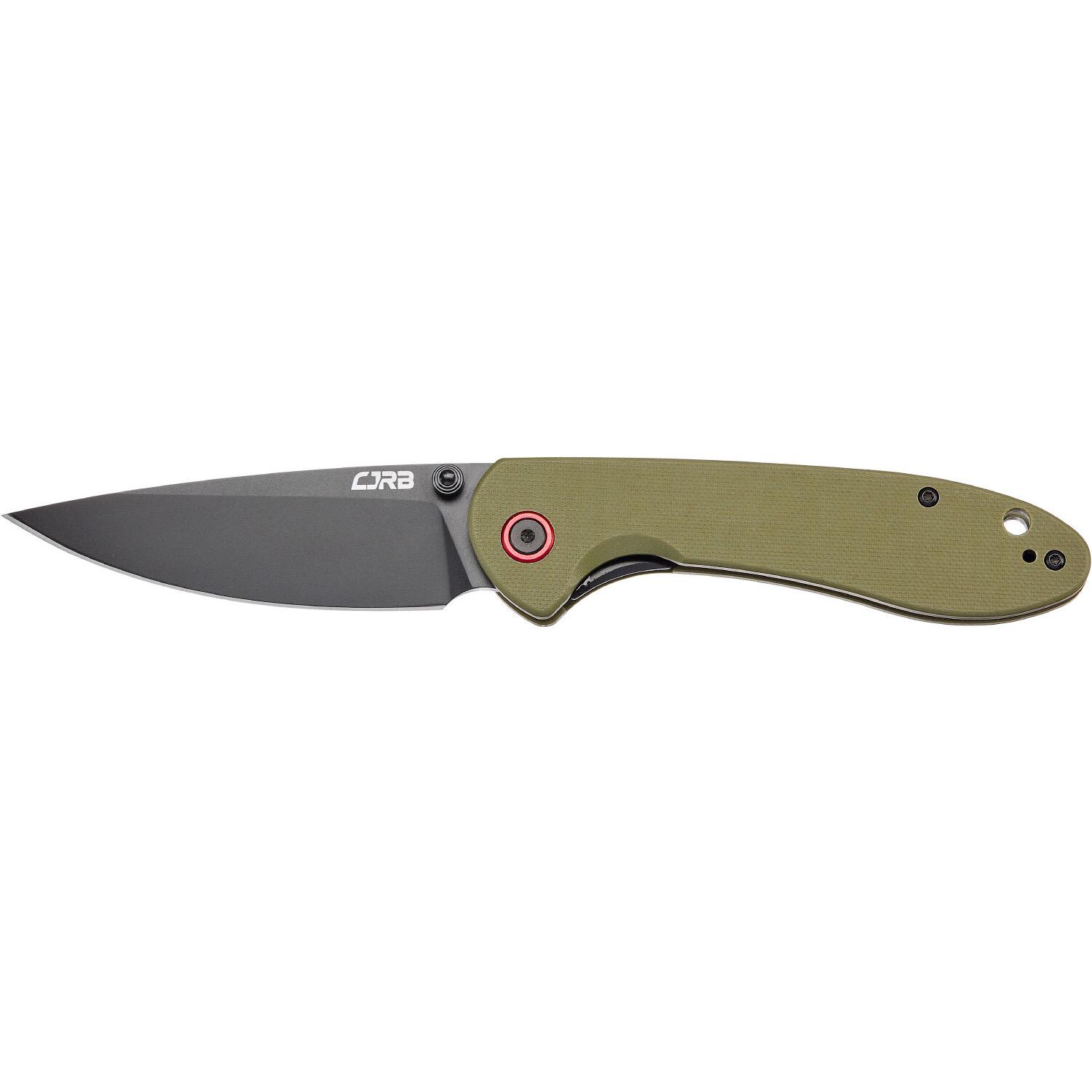 Нож CJRB Feldspar Black Blade Green J1912-BGNF 2798.03.04