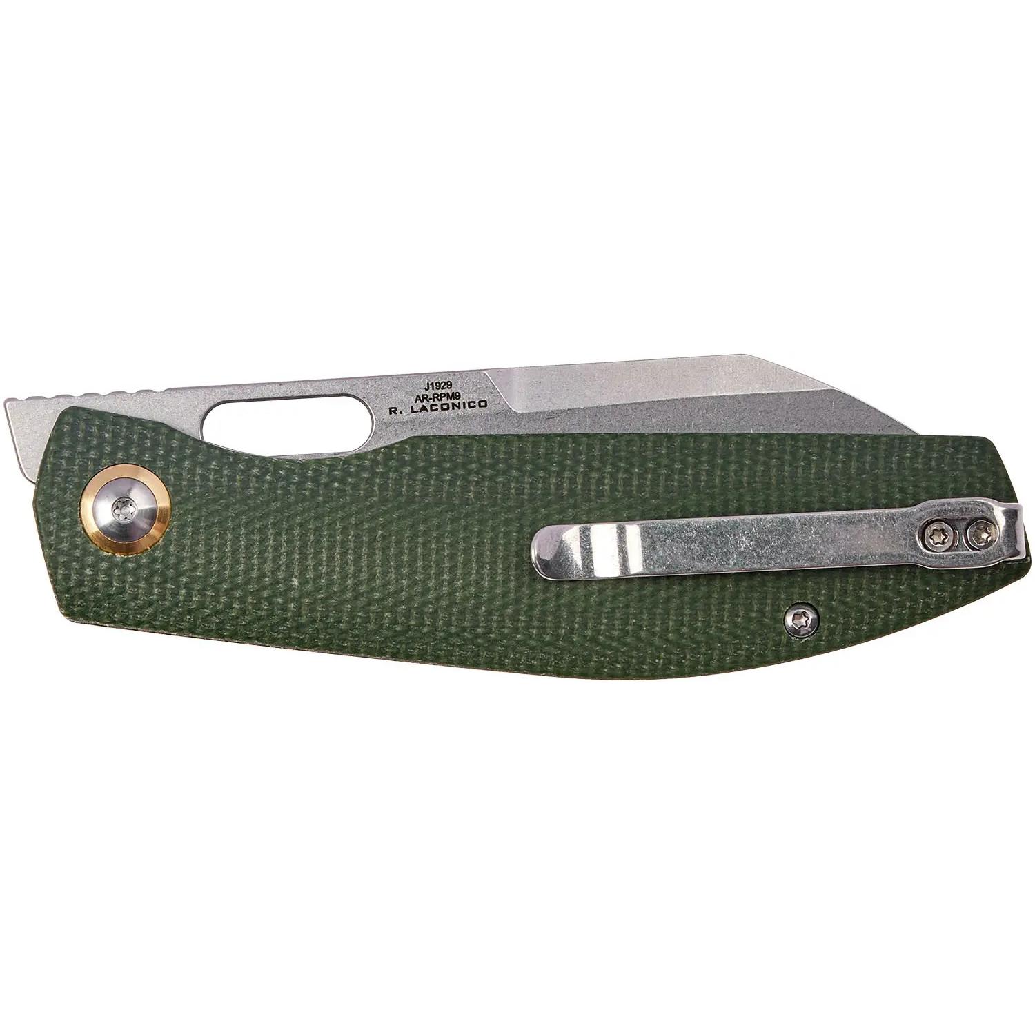 Нож CJRB Ekko Green J1929-MGN 2798.03.56