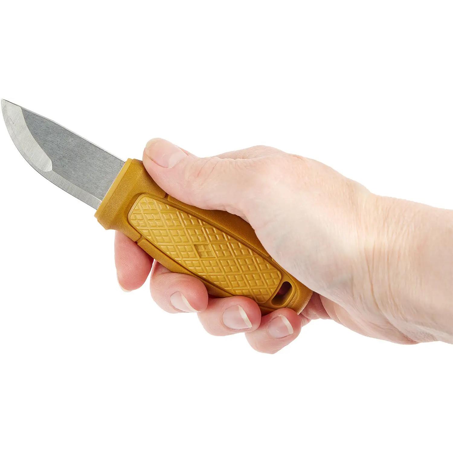 Нож Morakniv Eldris Neck Knife. Цвет - желтый 12632 2305.01.32