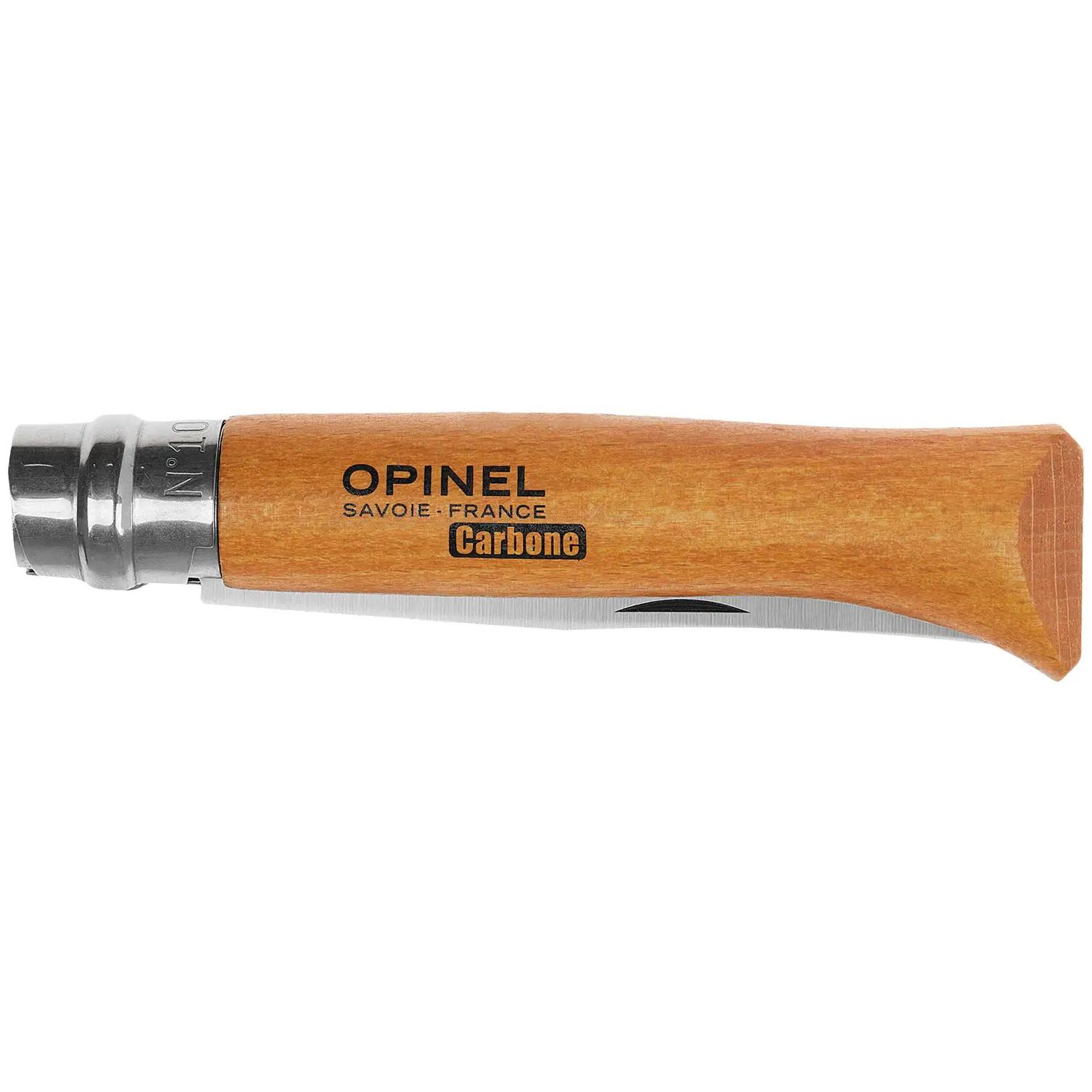 Нож Opinel №10 Carbone 113100 204.78.23